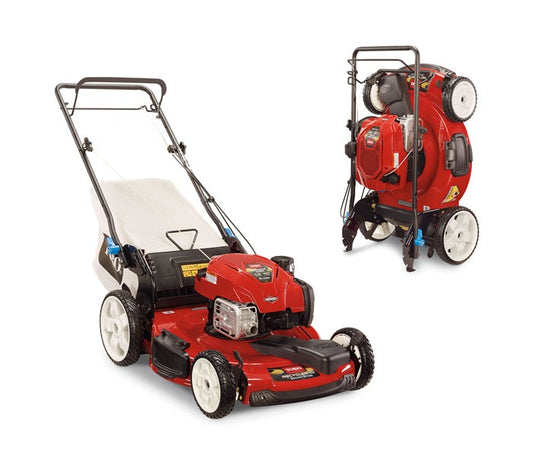 22" Self-Propelled Walk Mower with Variable Speed High Wheel, 163cc Engine